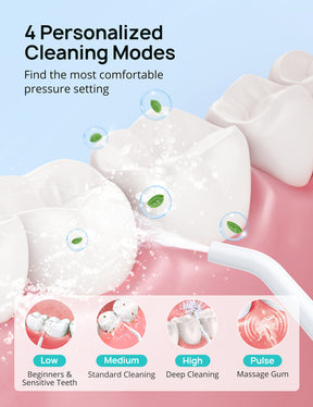 Evajoy Cordless Water Flosser for Teeth, IPX7 Oral Irrigator