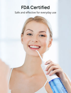 Evajoy Cordless Water Flosser for Teeth, IPX7 Oral Irrigator