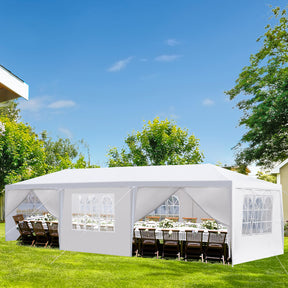 10'x30' Outdoor Party Tent  Waterproof Canopy Patio Wedding Gazebo( Eight Sides)