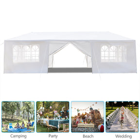 10'x30' Outdoor Party Tent  Waterproof Canopy Patio Wedding Gazebo( Eight Sides)