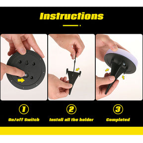 Solar Powered Ground lights, Waterproof LED Solar Lights Outdoor Solar Disk Lights Decorative