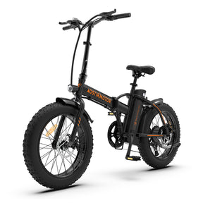 AOSTIRMOTOR Folding Electric Bicycle 500W Motor 20" Fat Tire With 36V/13Ah Li-Battery