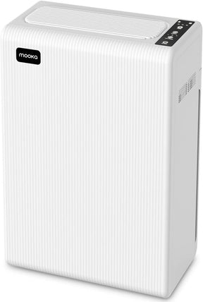 Air Purifiers for Home Large Room, MOOKA H13 True HEPA Filter Air Cleaner, 100% Ozone Free Quiet