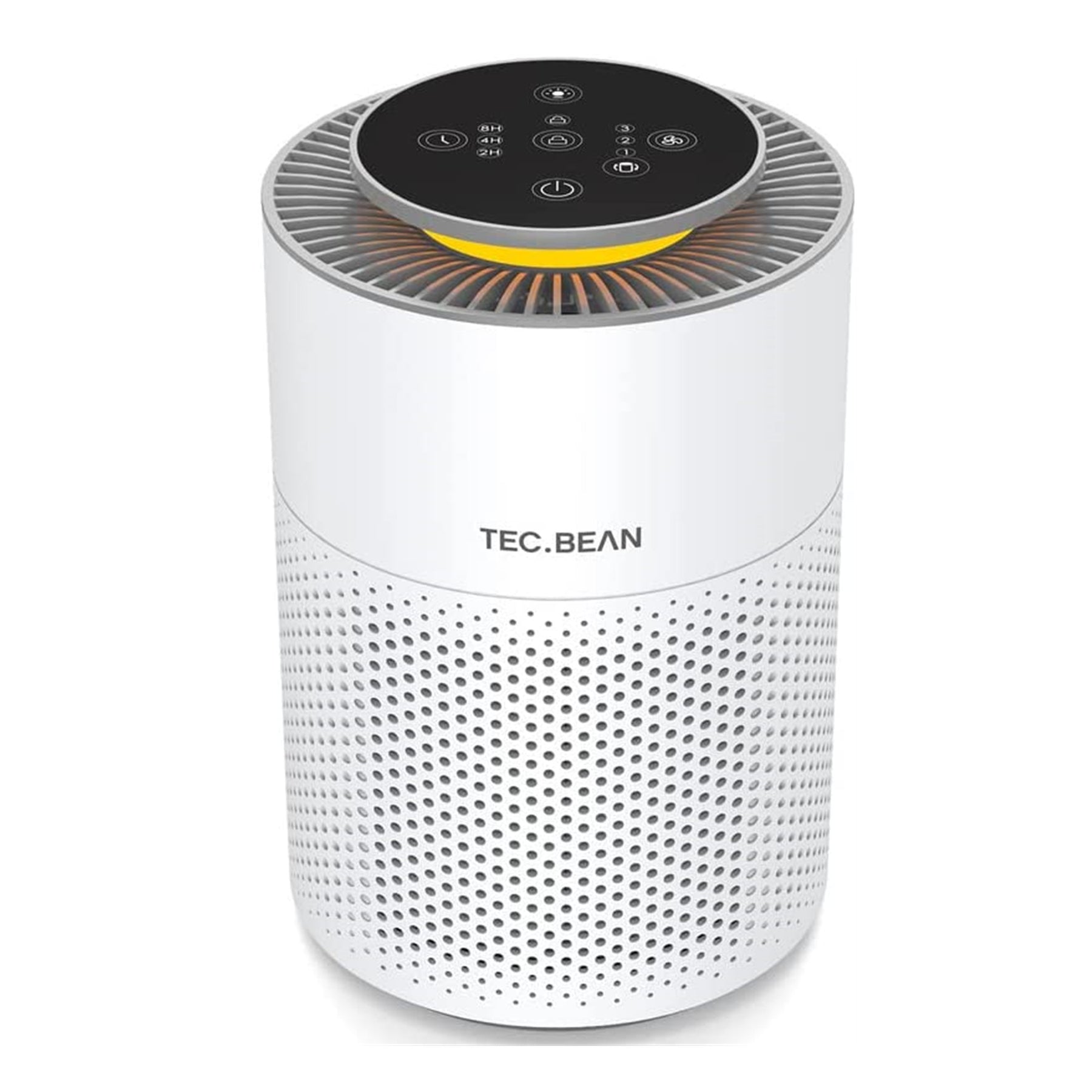 Air Purifiers for Bedroom with Adjustable Night Light, TEC.BEAN H13 True HEPA Air Filter for Office Desk