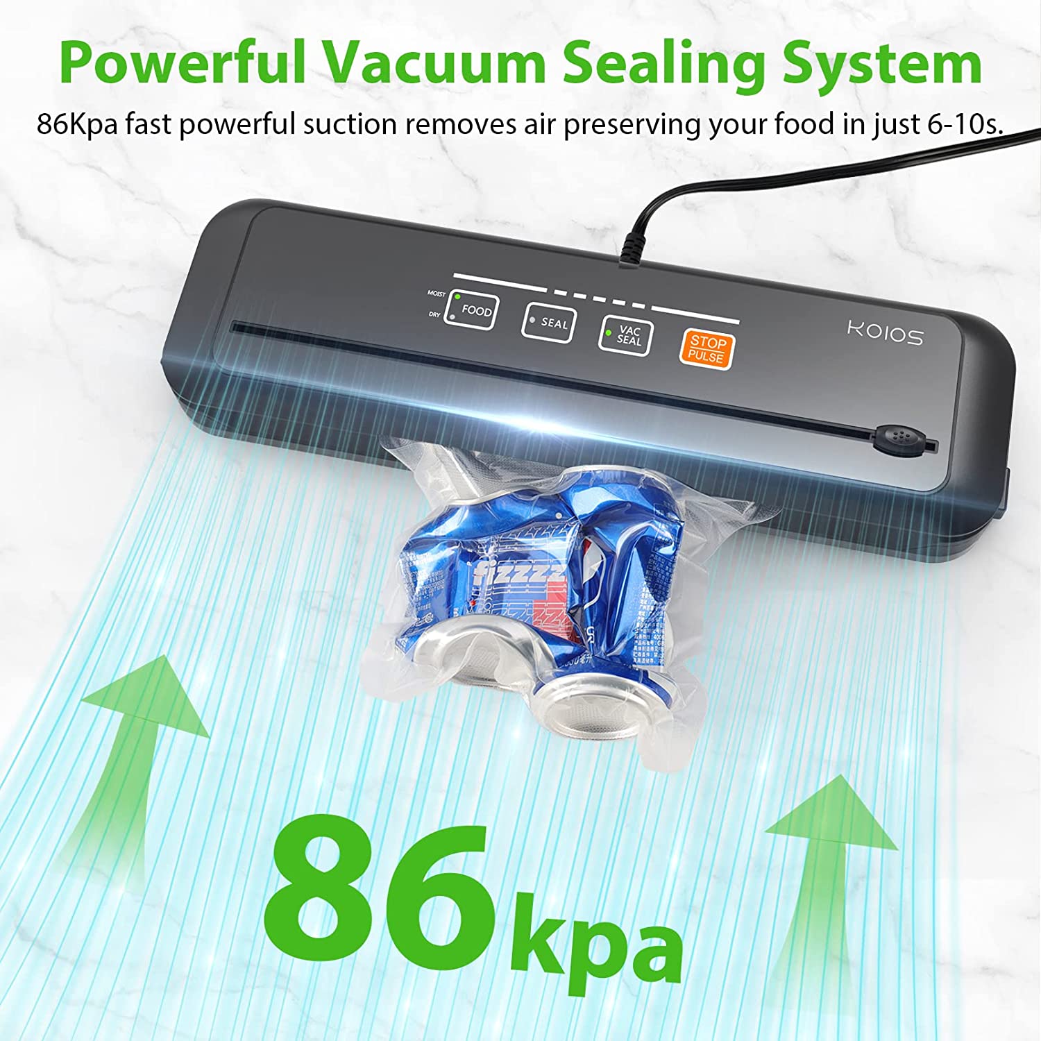Powerful Vacuum Sealing System