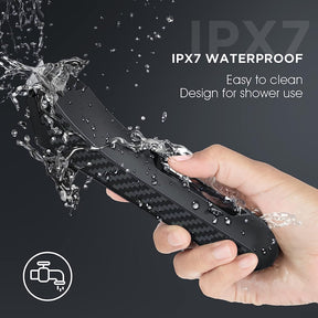 IPX7 WATERPROOF Easy to clean Design for shower use
