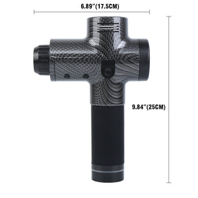 Massage Gun Deep Tissue Muscle Massage Professional Handheld Electric Massage Gun with 30 Speeds 6 Massage Heads