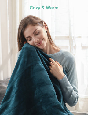 【50'' x 60''】Electric Heated Blanket, Throw 50'' x 60'' Full Size