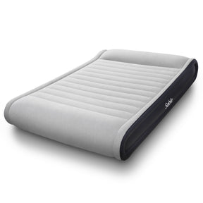 Full Size Air Mattress with Built in Pump Easy to Inflate/Quick Set Up Inflatable Mattress Double High Strong Support Air Bed with Headboard-TaoTronics US