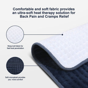 Heating Pad, Electric Heating Pad for Back Pain,Moist and Dry Heat Therapy,Auto-Off