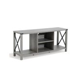Evajoy TV Stand,  55” Television Stand , Industrial Style Wooden TV Cabinet 2024
