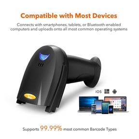 Barcode Scanner TaoTronics 2-in-1 Bluetooth Barcode Scanner-TaoTronics