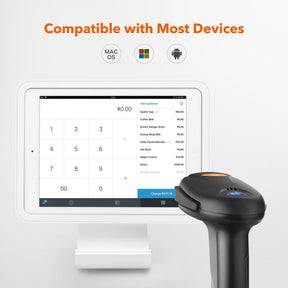 Barcode Scanner TaoTronics 2-in-1 Bluetooth Barcode Scanner-TaoTronics