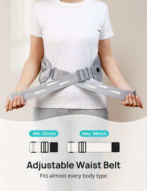 Evajoy Electric Heating Pad, Cordless Graphene Heating Belt, Pain Relief for Back, Waist, Shoulder, Thigh