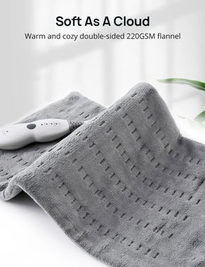 【12"x24"】Evajoy Heating Pad for Fast Pain Relief,  Heated Pad with 4 Heat Setting