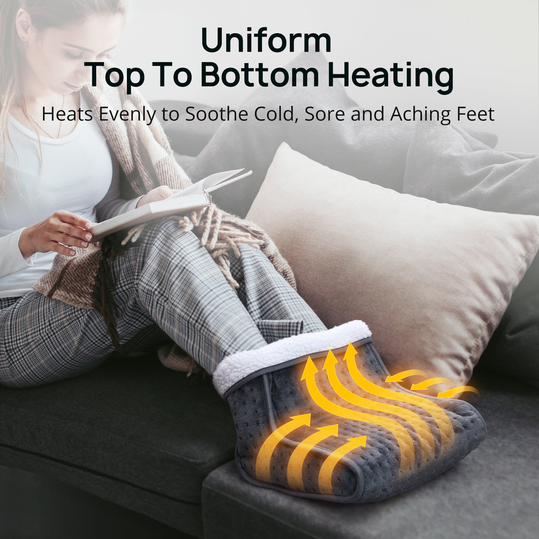 Electric Heating Pad Fast Heating Massage Warmer Cushion