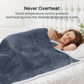 【50" x 60"】Evajoy Heated Blanket Electric Blanket