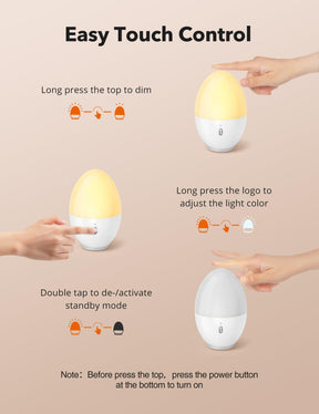 Dimmable Baby Night Light for Breastfeeding & Reading-TaoTronics