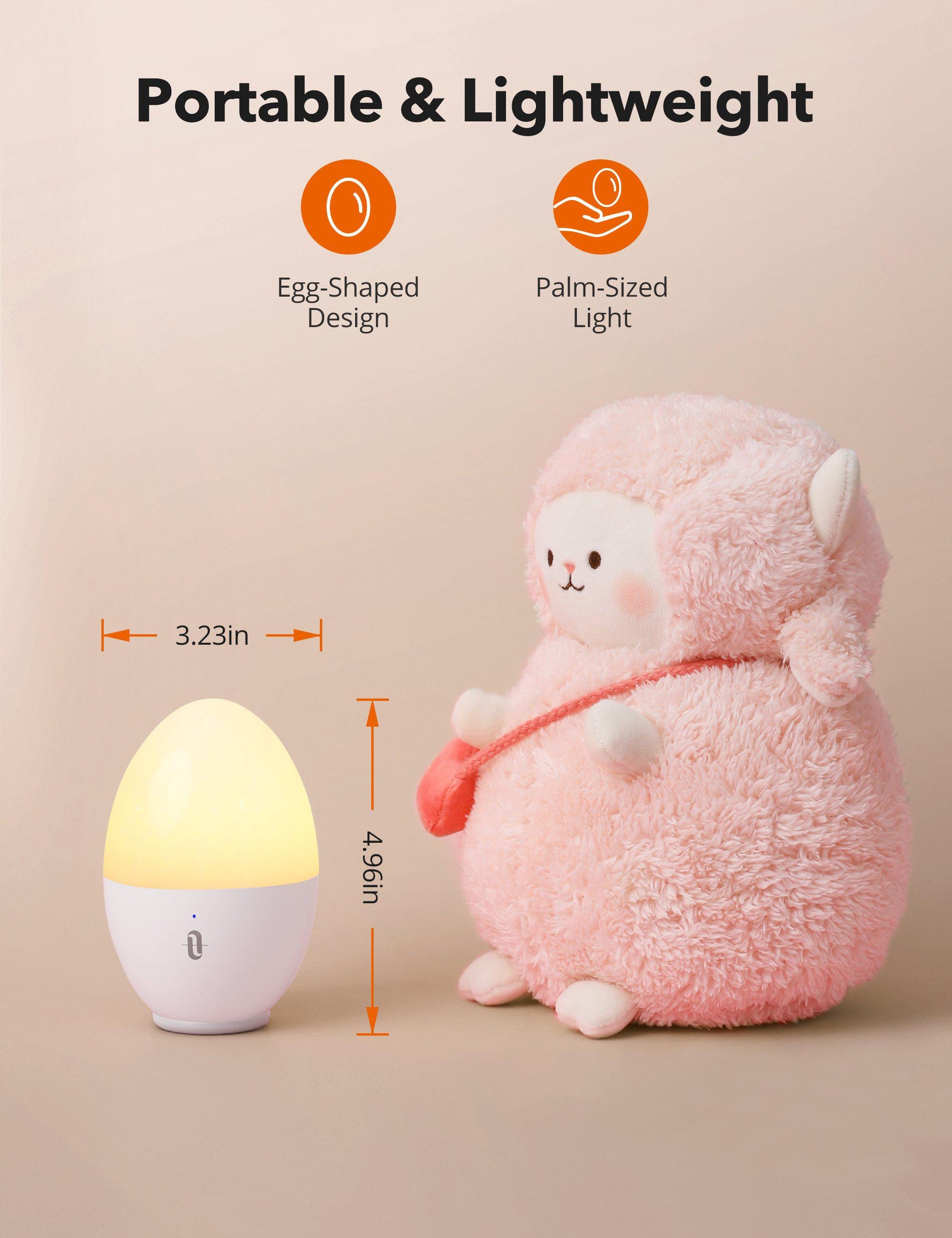 Dimmable Baby Night Light for Breastfeeding & Reading