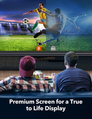 Projector Screen with Stand HP020, 120 inch Projector Screen 4K HD with Wrinkle-Free Design-TaoTronics