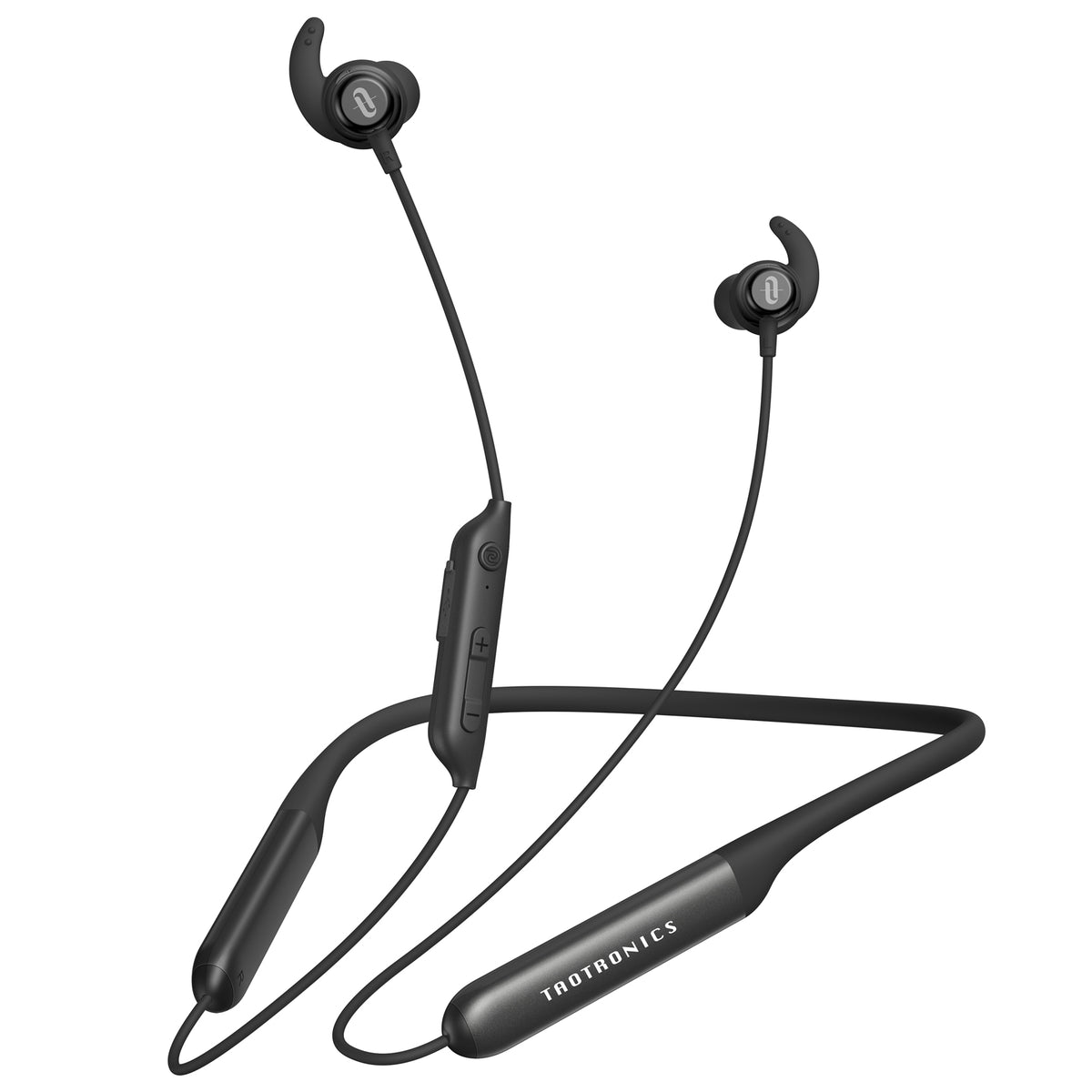 Taotronics Wireless Neckband Earbuds with Mics, 90Hr Playtime, Bluetooth 5.2 Magnetic Headphones