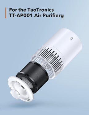 Air Purifier Filter Compatible with TT-AP001, Air Purifier Replacement Filter, 3-in-1 True HEPA Filter-TaoTronics