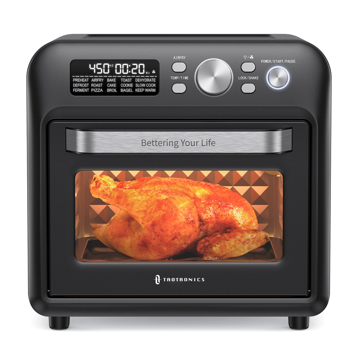 Air Fryer 012,19 Quart 15-in-1 Family-Sized Toaster Oven