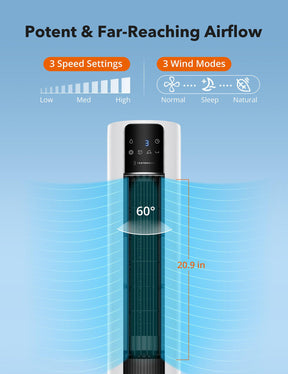 3-in-1 Evaporative Air Cooler, Natural Cooling& Air Moistening | TaoTronics-TaoTronics US