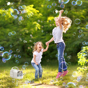 Taotronics Bubble Machine – Bubble Blower Makes Big Bubbles 500-1000 Bubbles Per Minute-TaoTronics US