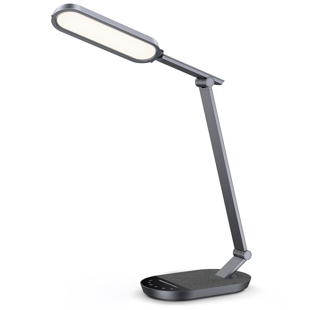 LED Hightech Desk Lamp 56, Large, Luxury Aluminum Alloy, with Super Fast Charging port