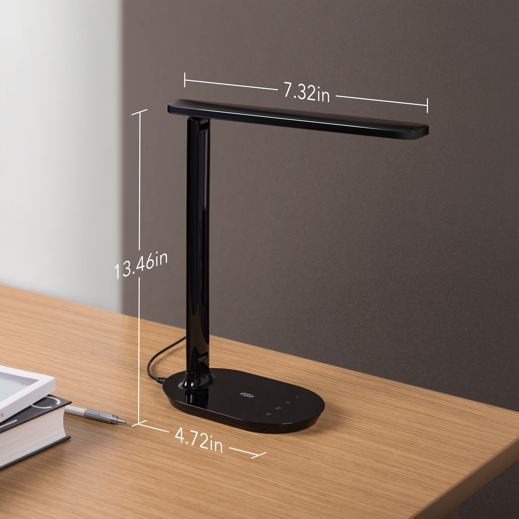 LED Desk Lamp, Dimmable Office Lamp with Touch Control 5 Lighting Modes-TaoTronics