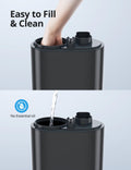 Homech Cool Mist Humidifiers, 26dB Quiet Humidifiers, 4L Ultrasonic Humidifiers-TaoTronics
