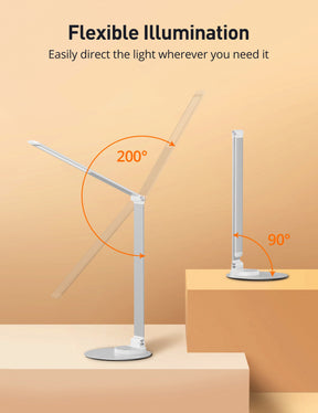 Sympa LED Table Lamp DL007, Aluminum Alloy Dimmable Lamp With 3 Color Modes-Table Lamps-ParisRhone