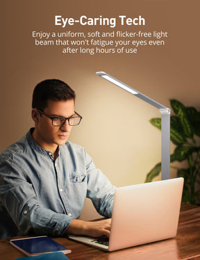 Sympa LED Table Lamp DL007, Aluminum Alloy Dimmable Lamp With 3 Color Modes-Table Lamps-ParisRhone