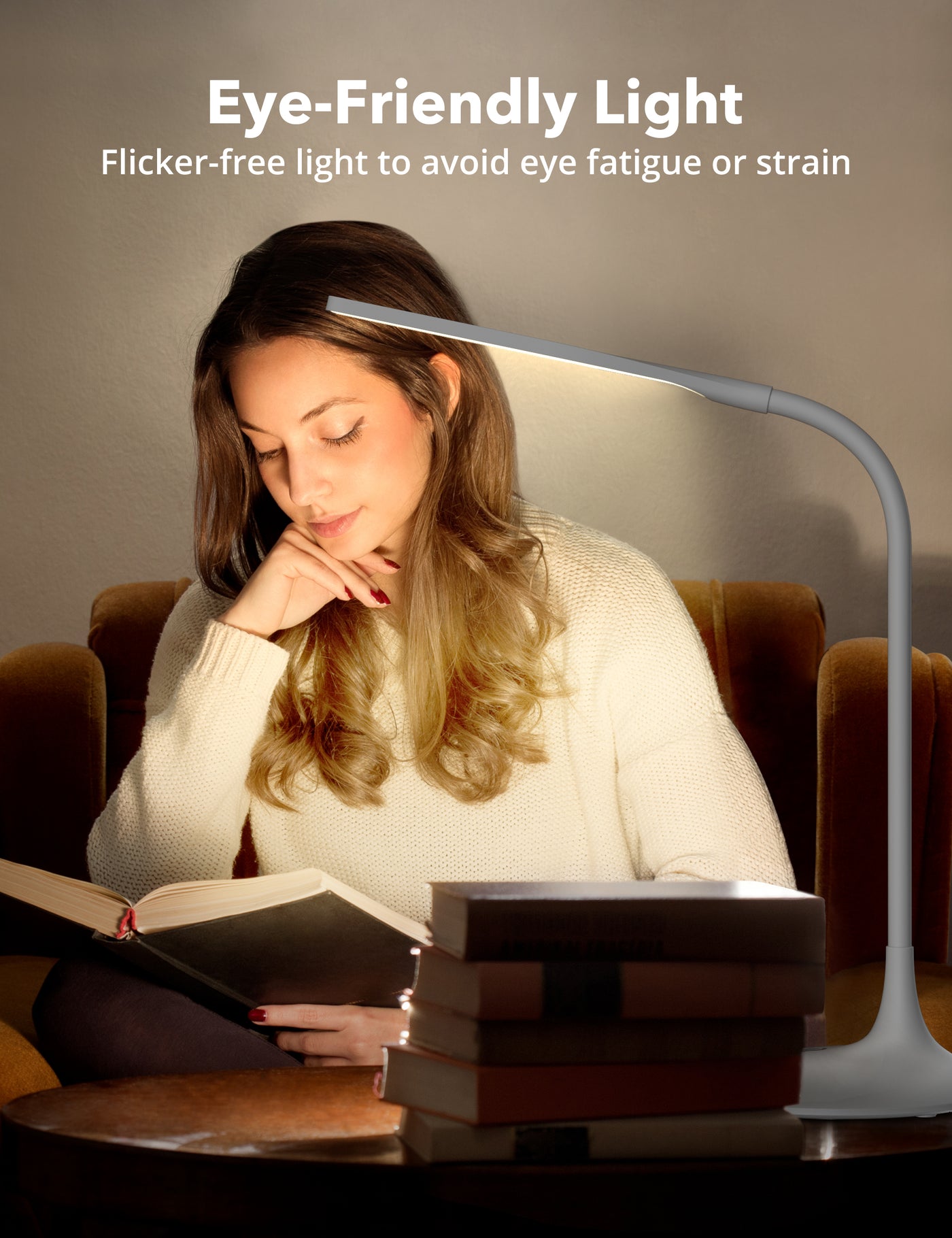 TaoTronics LED DL1004 Touch Sensor Desk Lamp Table Light EyeCaring