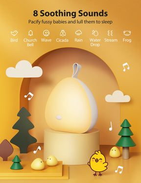 Sympa Nursery Night Light CL027, Baby Sleep Soother Sound Machine-Night Lights-ParisRhone