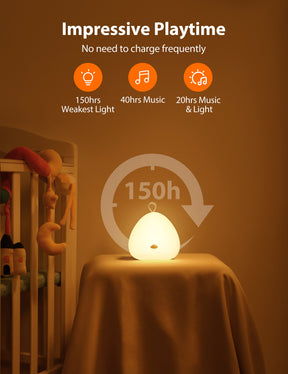 Sympa Nursery Night Light CL027, Baby Sleep Soother Sound Machine-Night Lights-ParisRhone