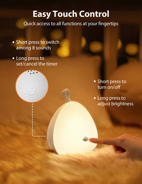 Sympa Nursery Night Light CL027, Baby Sleep Soother Sound Machine-Night Lights-ParisRhone