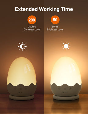 Sympa Night Light For Kids CL038, With Charging Pad, Touch Control-Night Lights-ParisRhone