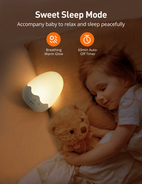 Sympa Night Light For Kids CL038, With Charging Pad, Touch Control-Night Lights-ParisRhone