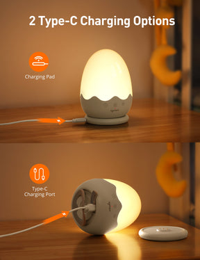 Sympa Night Light For Kids CL038, With Charging Pad, Touch Control-Night Lights-ParisRhone