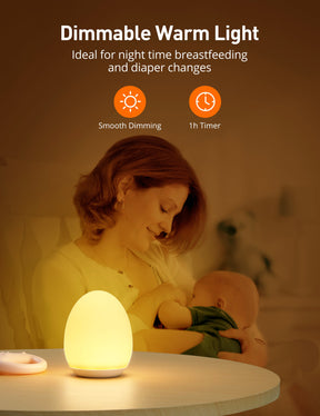 Sympa 8-Color Changing Mode Baby Night Light CL009, Portable-Night Lights-ParisRhone