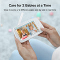 Baby Monitor, VAVA 5" 720P Video Baby Monitor with Pan-Tilt-Zoom Camera