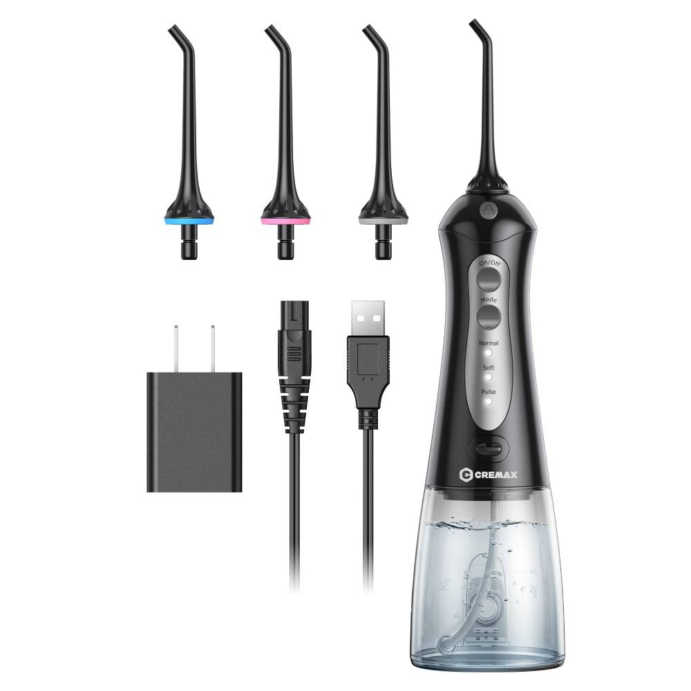 Water Flosser Cordless, Portable Teeth CleanerPowerful Cleaning