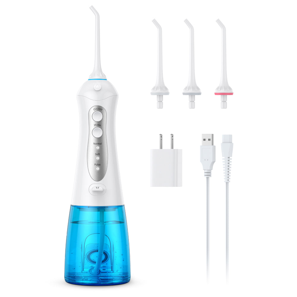 Cordless Water Flosser for Teeth, Rechargeable Teeth Cleaner EJ-PCA007