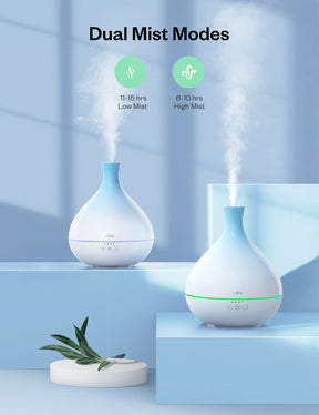 Essential Oil Diffuser 500ml Cool Mist Humidifier 12hrs Consistent Scent-TaoTronics US