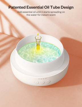 300ml Ultrasonic Aroma Diffuser with Continuous Aromatherapy-Anjou