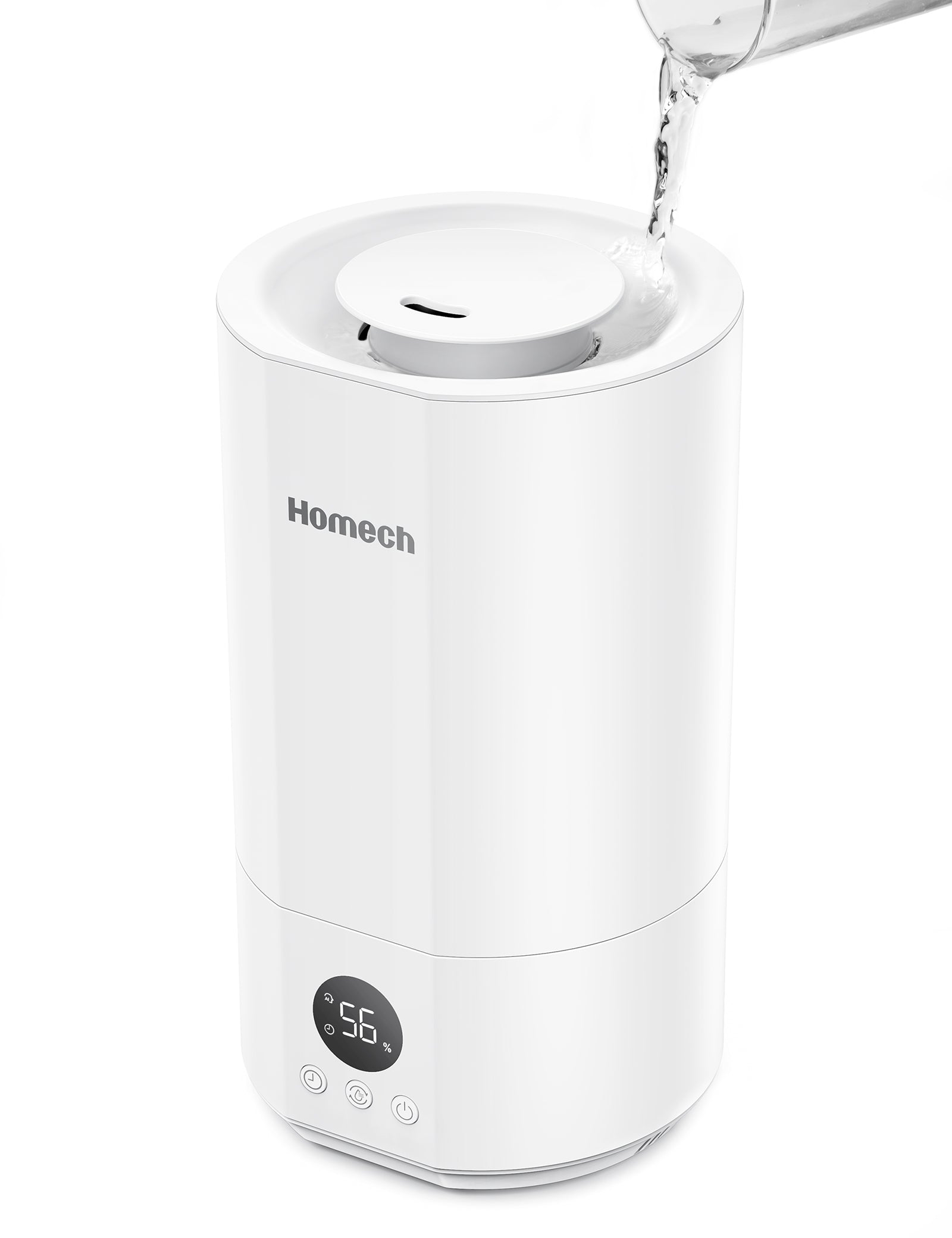 Homech Cool Mist Humidifier 4L Top Fill Quiet Ultrasonic Humidifier with Auto Mode-TaoTronics US