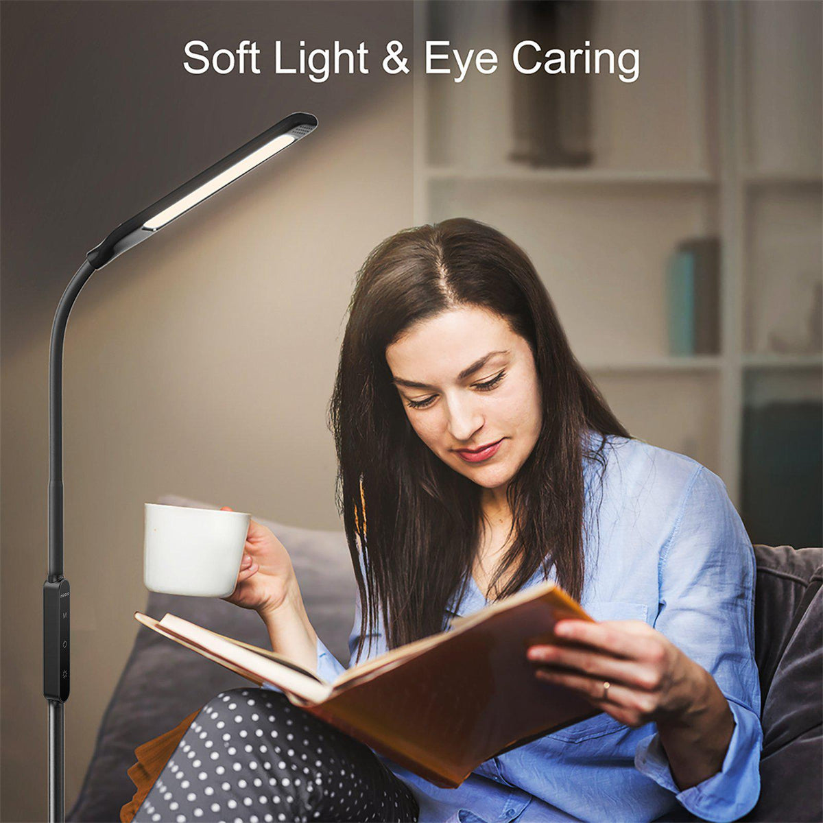 LED Floor Lamp with 4 Brightness Levels & 4 Colors Temperatures-TaoTronics US