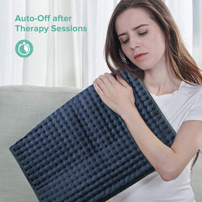 【33"x17"】Electric Heating Pad for Back Pain Cramps Relief, XXX-Large 33x17 Ultra Soft Fast Heating, Moist Dry Heat